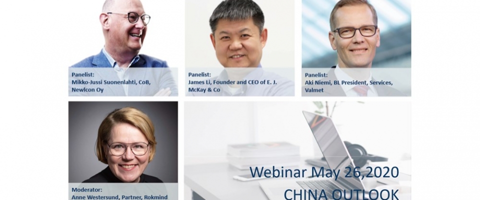 China Outlook Webinar in Helsinki